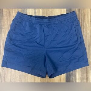 Bird Dogs Blue Shorts Mens XL 6” Inseam Elastic Waist Drawstring